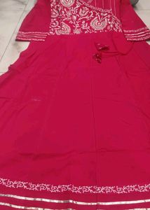 Magenta Beautiful Anarkali
