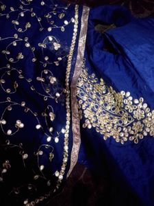 Beautiful Kurta Set With Gota Work