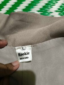 shiney Elegant Ruffled Top