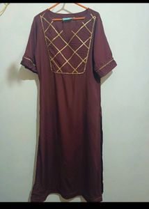 Elegant Maroon Kurta set