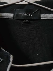 Black Polo Neck Tshirt