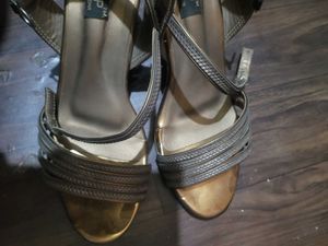 Elegant Gold Heels