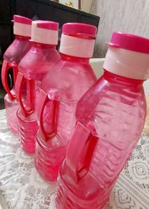 Pink Bottle 1.5 Lts New Brand Qith Handle