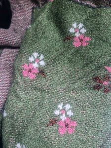 Floral Green Cardigan 1