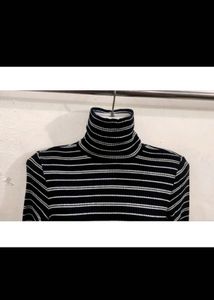High Neck Sweater Top For Women
