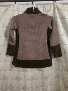 Highneck Party Wear Sweater