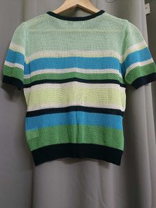 Multicoloured Knit Top 💚