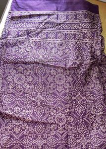 pure cotton dupatta Purple pink yellow green colou