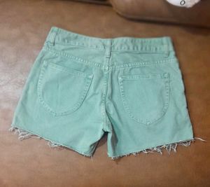 Green Short For Women