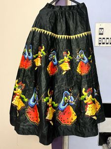 Pintrest Ethnic Printed Skirt