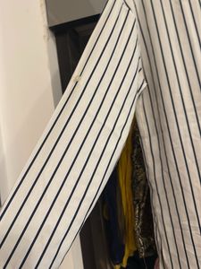 Striped Button-Down Shirt