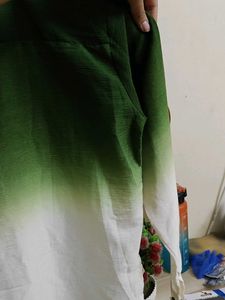 Green Ombre Button-Down Shirt