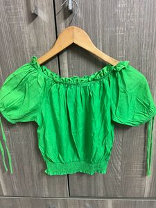 Splash Crop Top
