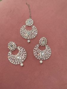 Sparkling Silver Jewelry Set