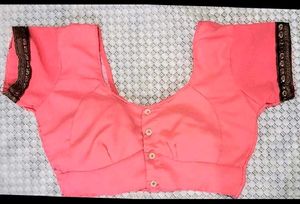 Set Pink Saree &amp; blouse🥻