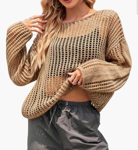 Crochet Knit Sweater