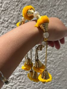 Yellow Tassel Bracelet