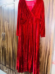 Velvet sylish gown