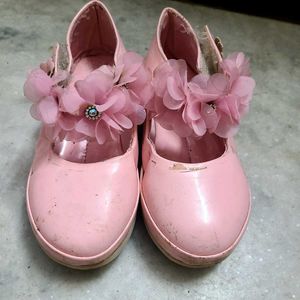 Combo of  Pink Flower Shoes