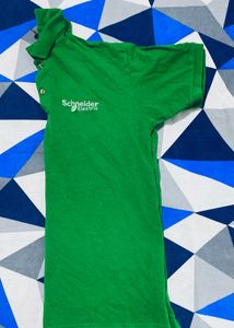 Green Schneider Electric Polo