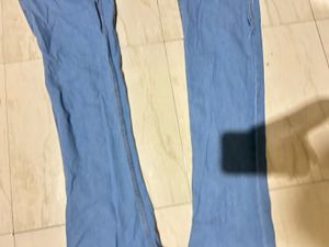 Light Wash Denim Shorts