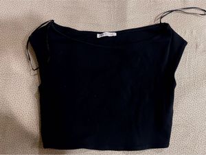 ZARA Black Crop Top ♥️