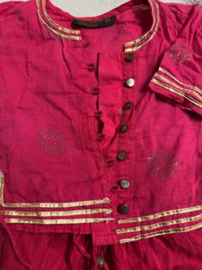 Ethnic Skirt Top Upto 18 Month In Fairly Good Cond