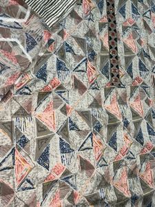 Geometric Print Top
