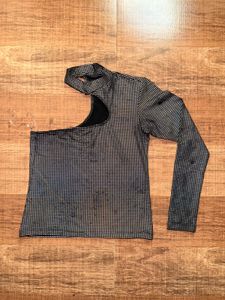 Cutout Long Sleeve Top