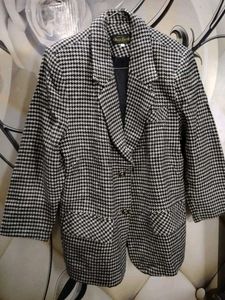 Black And White Blazer
