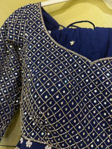 Cutdana Hand Work Suit 3 Piec3 check Description