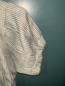 Striped short sleeve shirt