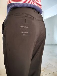 Autobehn Branded Wool Pant