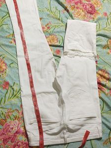 🔥 Original ZARA Brand White Bell Bottom Style Jeans🔥