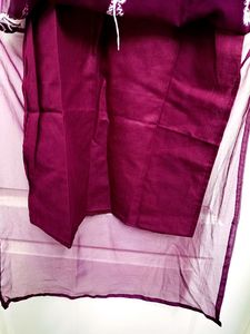 Chikankari Stitched Georgette Kurta With Inner