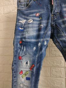 Original Dsquared2 Funky Denim Jeans
