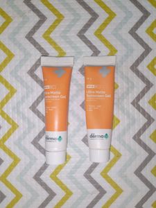 Sealed Derma Co Spf60+++ Sunscreen + Freebie Sunscreen