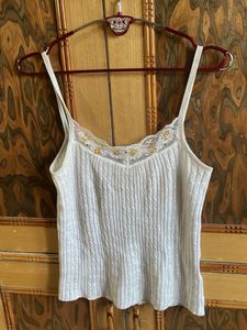 Lace Trim Cami Top