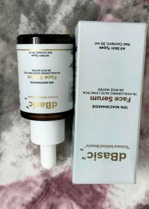 dBasic 10% Niacinamide Face Serum And Nivea Rollon
