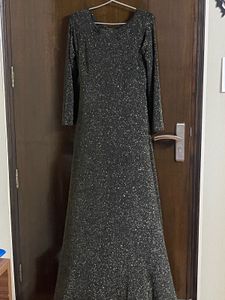 Sparkling Black Evening Gown