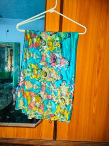 Blue Readymade Saree Blouse