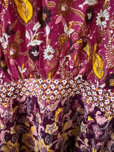 🌺 Boho Paisley Print Open Back Mini Dress 🌺