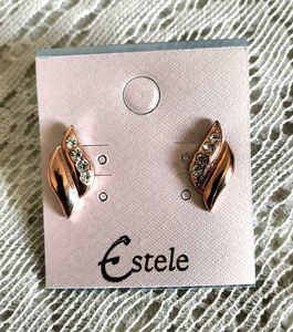 Estelle Rose Gold Earrings