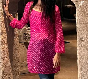 Magenta &amp; Purple Tunic/Top