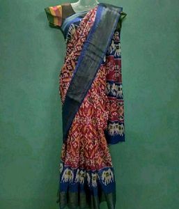 Beautiful Pochampally Print Saree