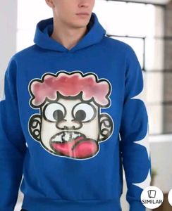 Shein Drop Shoulder Graphic Front Print H