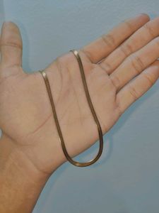 Gold Herringbone Chain