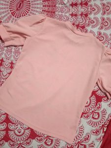 Peach Cute Top