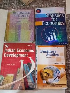 Class XI Books - Set of 4