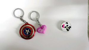 Keychain and Fridge Magnet